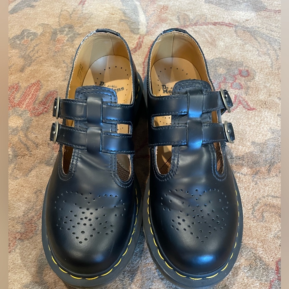 Dr. Martens Smooth Leather Mary Jane Shoes